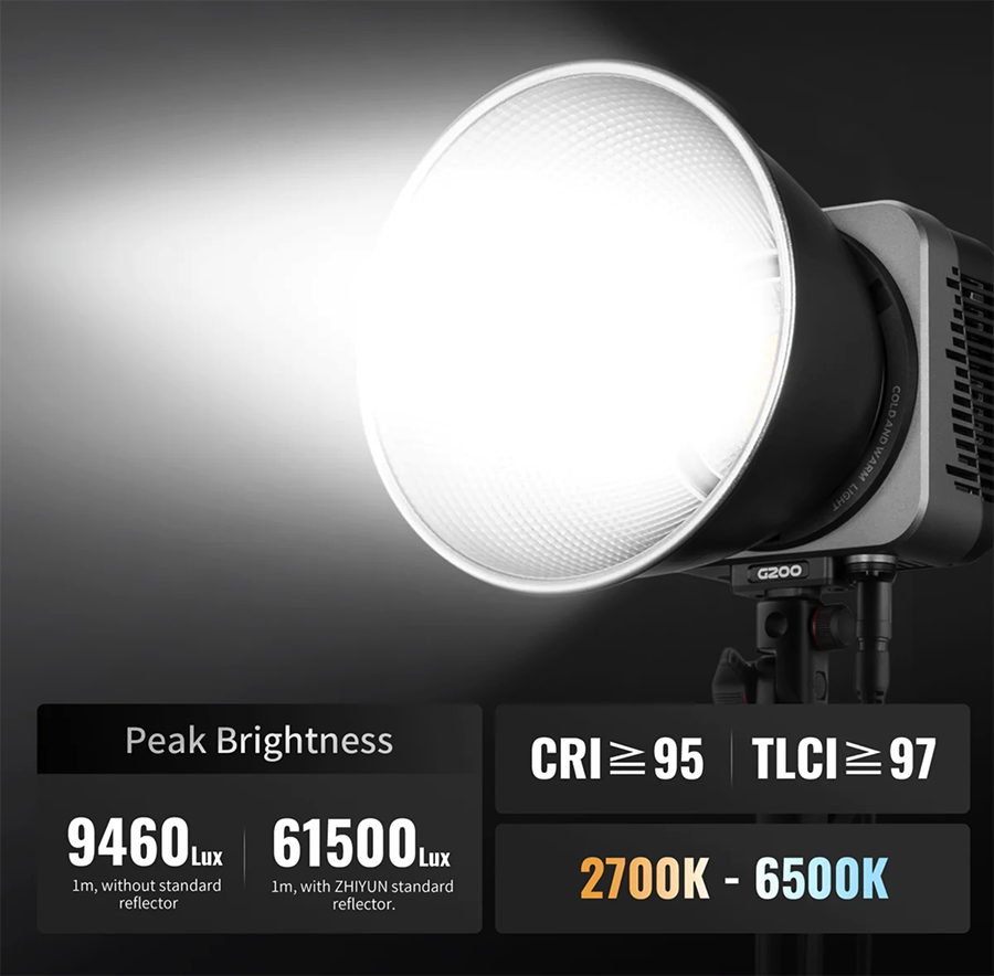 Zhiyun Molus G200 Bi-Color LED Monolight fiyatı